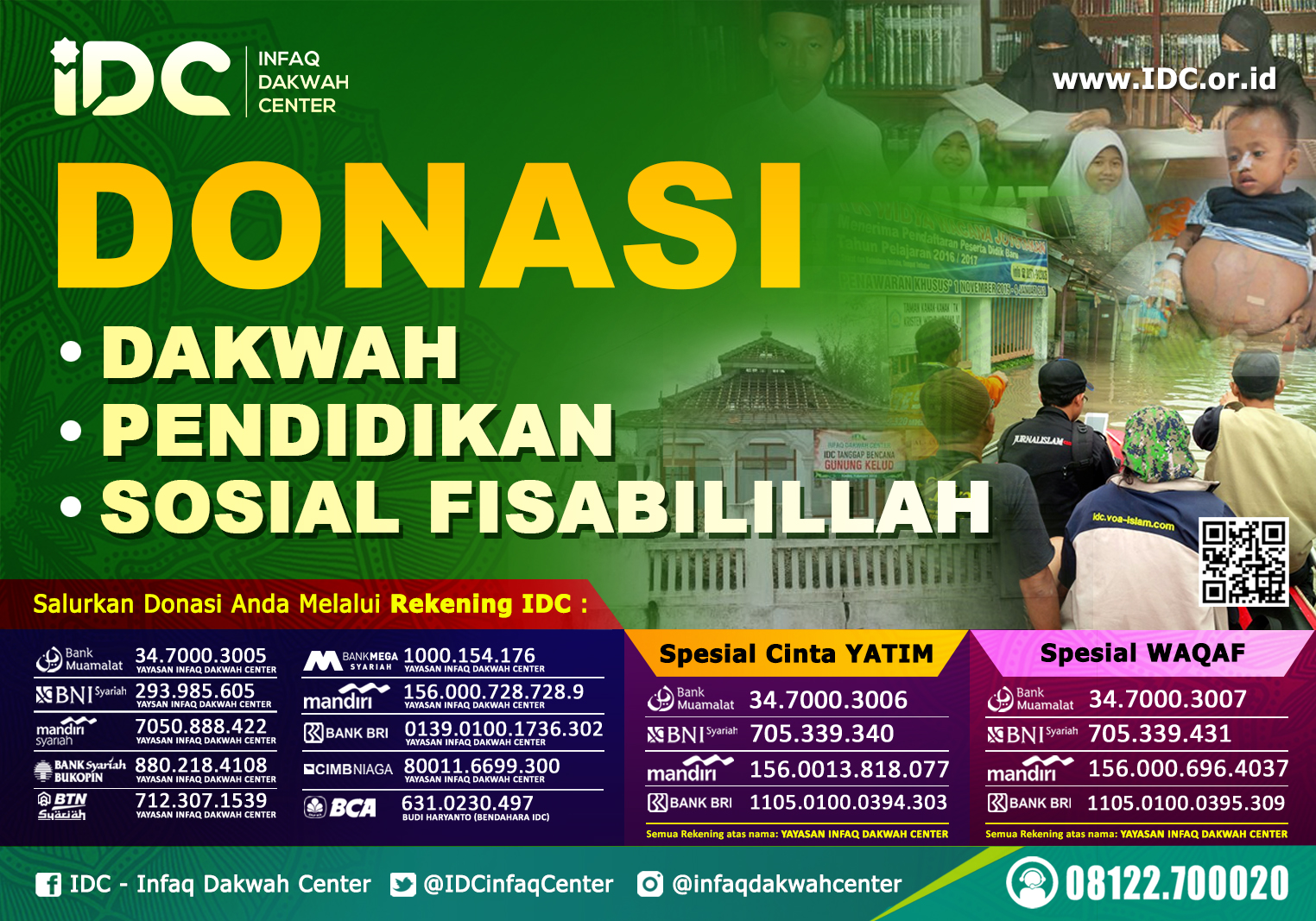 Donasi Dakwah Pendidikan Dan Sosial Fisabilillah