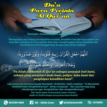 Doa Para Pecinta Al Qur'an